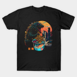 Ramen Godzilla T-Shirt